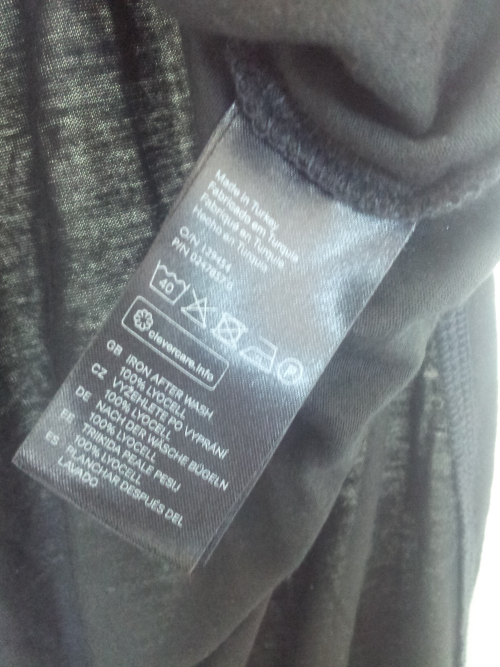 H&M Langes T-Shirt verlängertes Rückenteil