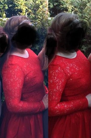 Cocktailkleid Spitzenkleid von APART glamour