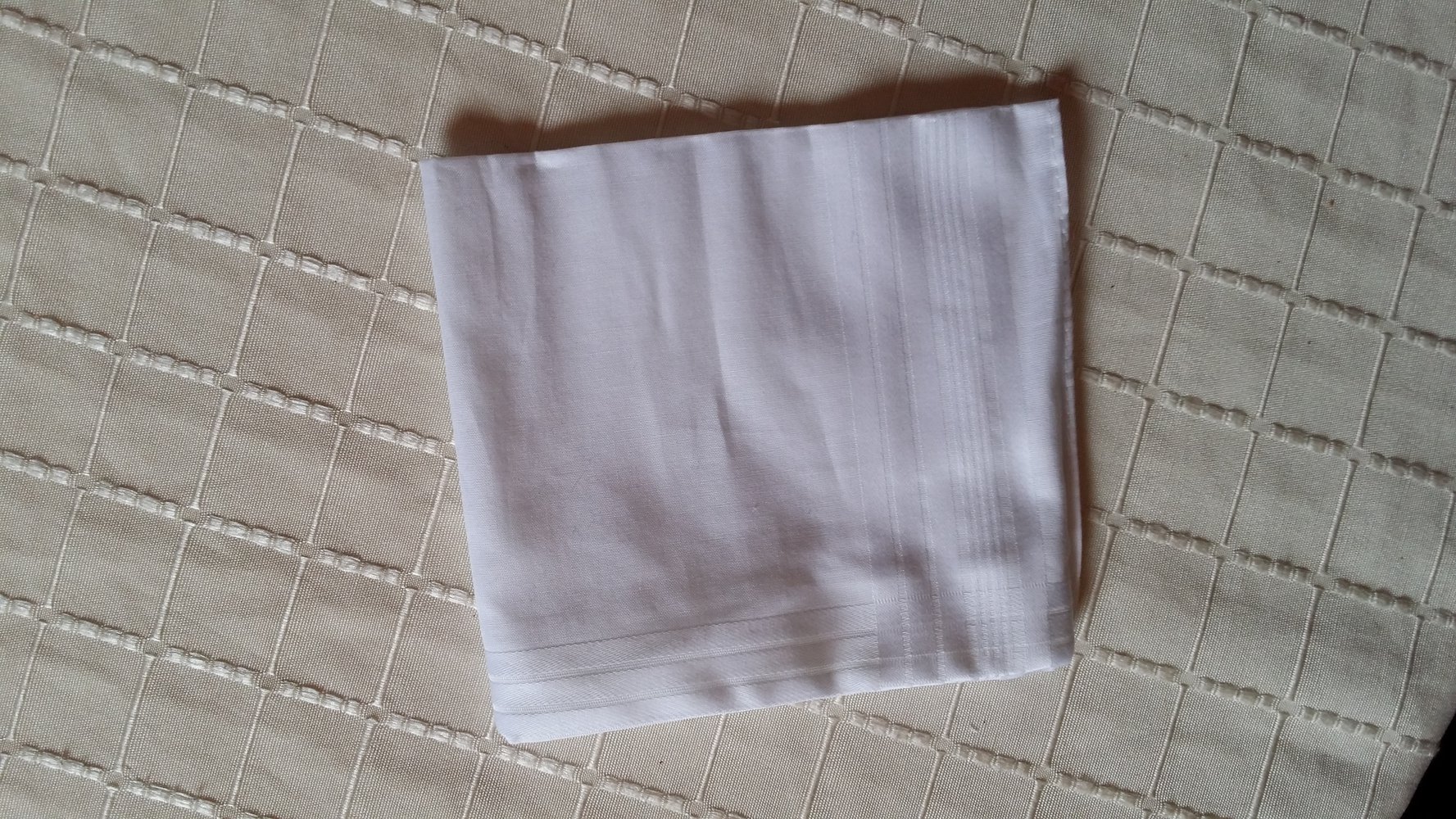 Einstecktücher für Herren / 2 Stück neu