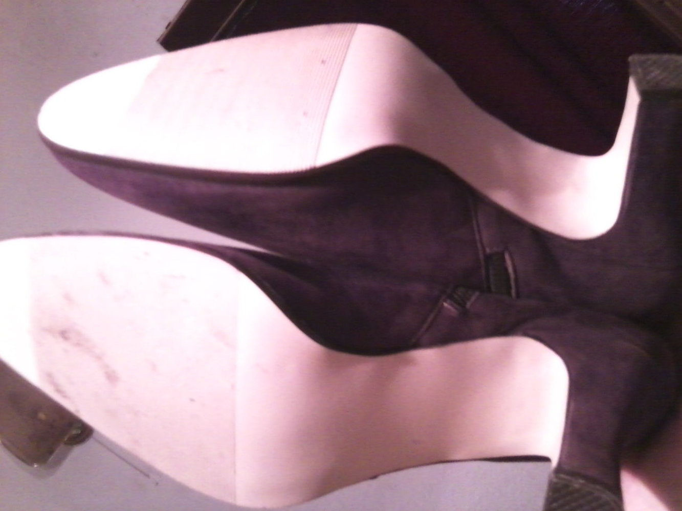 Stiefeletten  MayBe Cognac - braun Gr.40