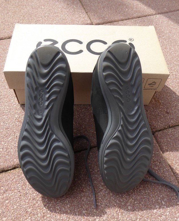 Ecco Sneaker, Gr. 37, schwarz