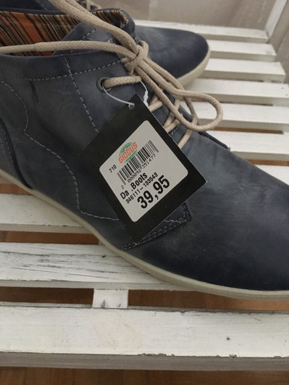 ungetragene Schuhe Dockers Größe 42 blau