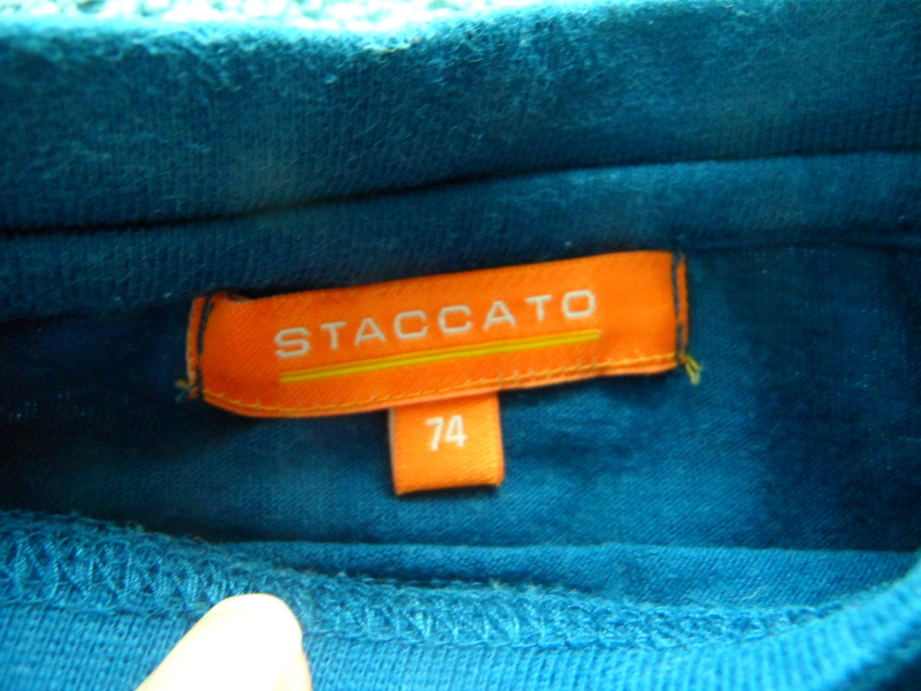 Staccato süßes Langarmshirt Lagenlook Hund