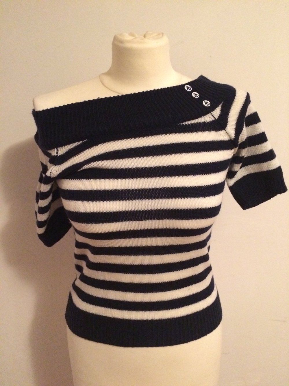 Thelma Oberteil gestreift stripes sailor Strickshirt