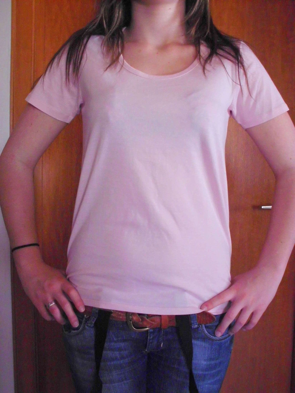 T-Shirt, Gr. 36/38, rosa, Gina Benotti, wie neu