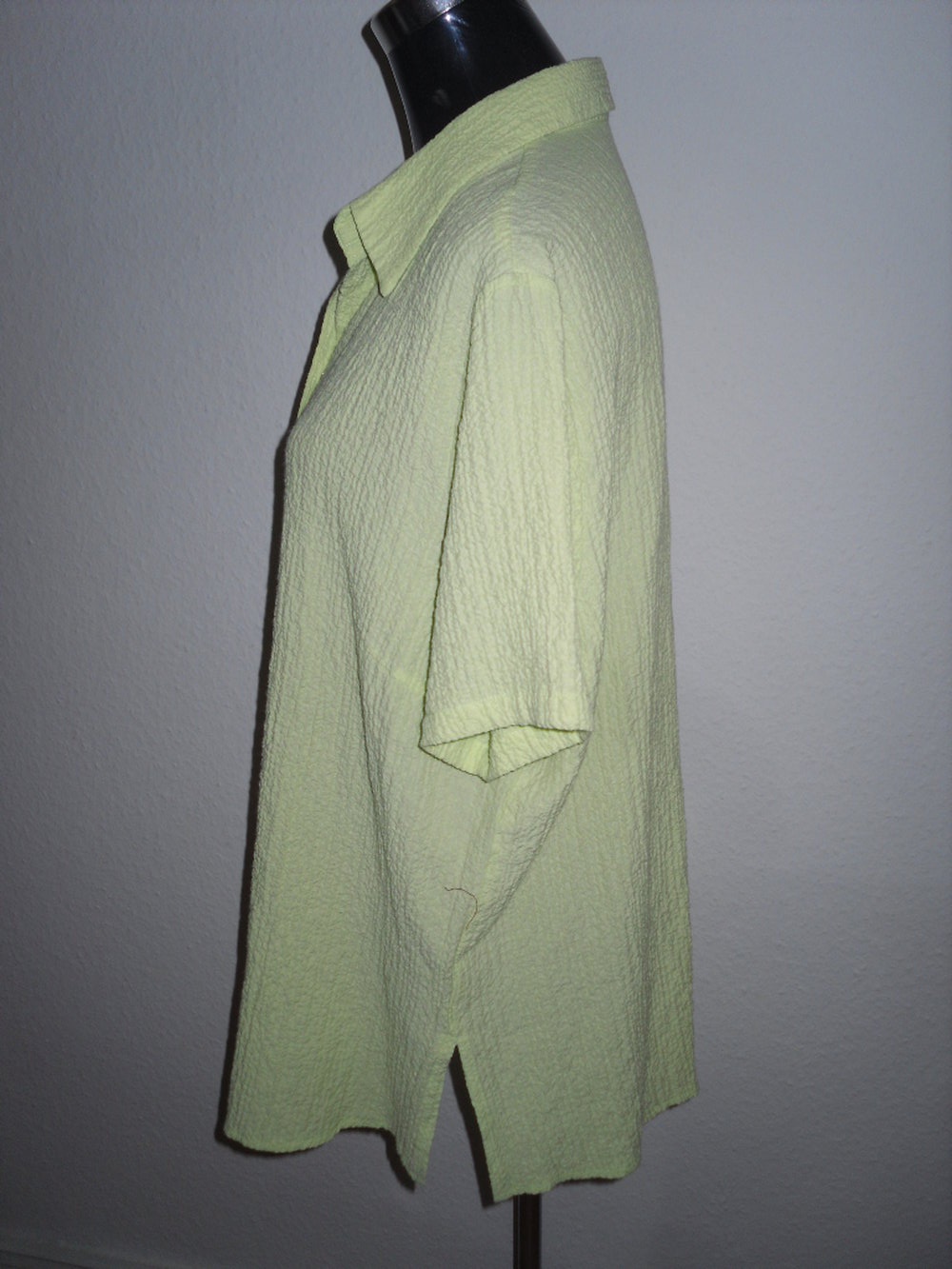 BIG CHIC Damen stretch BLUSE Hemdbluse Gr. 46 48 XL Top Zustand wNeu