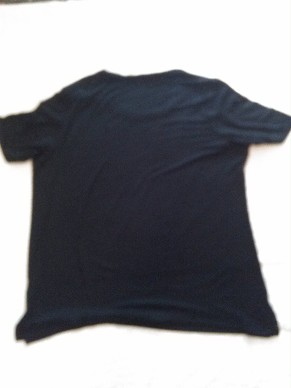 Sehr schönes schwarzes T-Shirt mit Druck Gr. 44