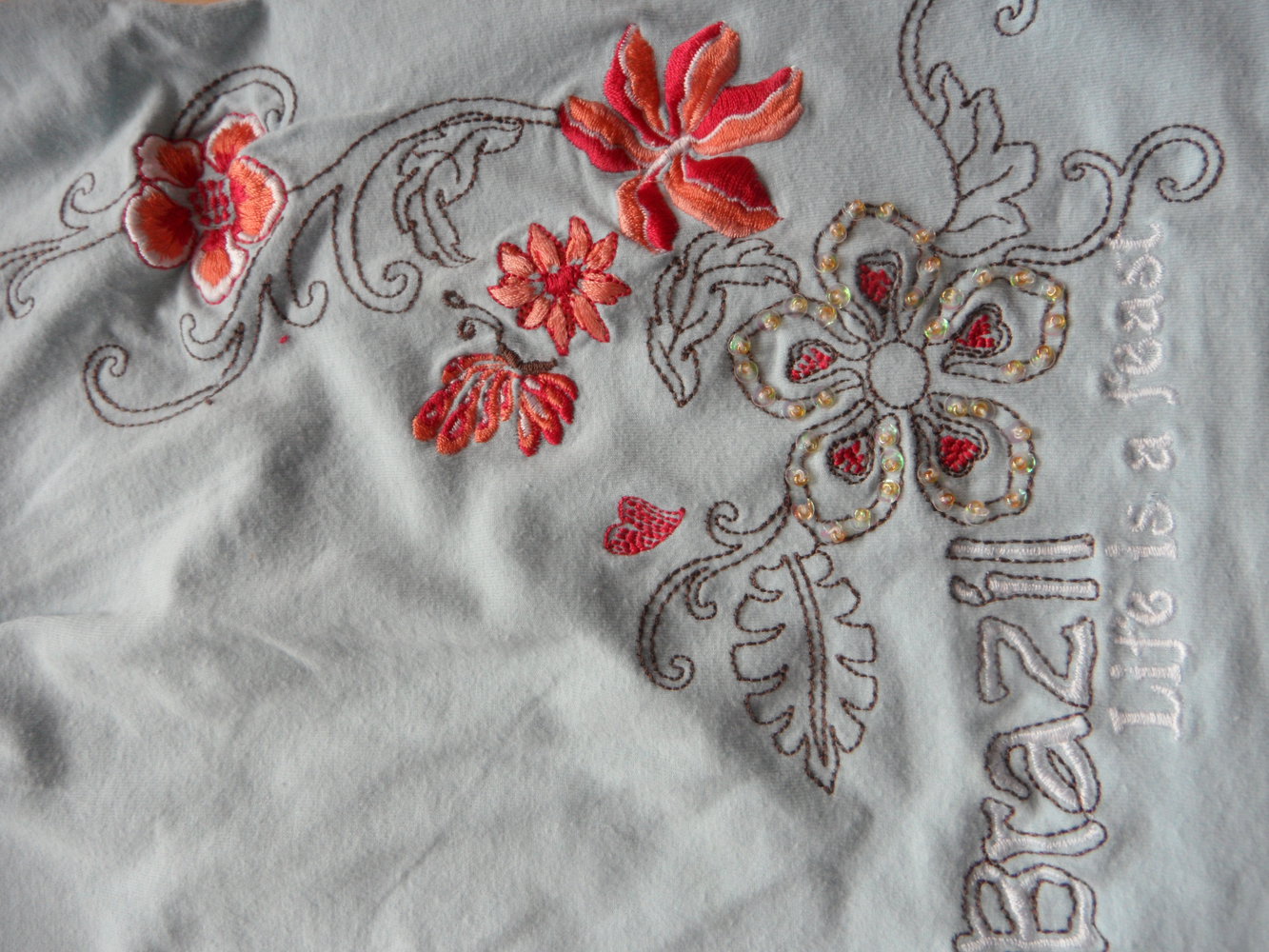 Salt and Pepper T-Shirt aus Brasilienserie