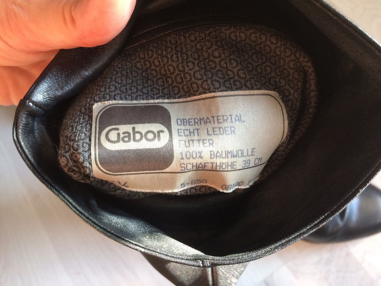 Leder Stiefel  von Gabor