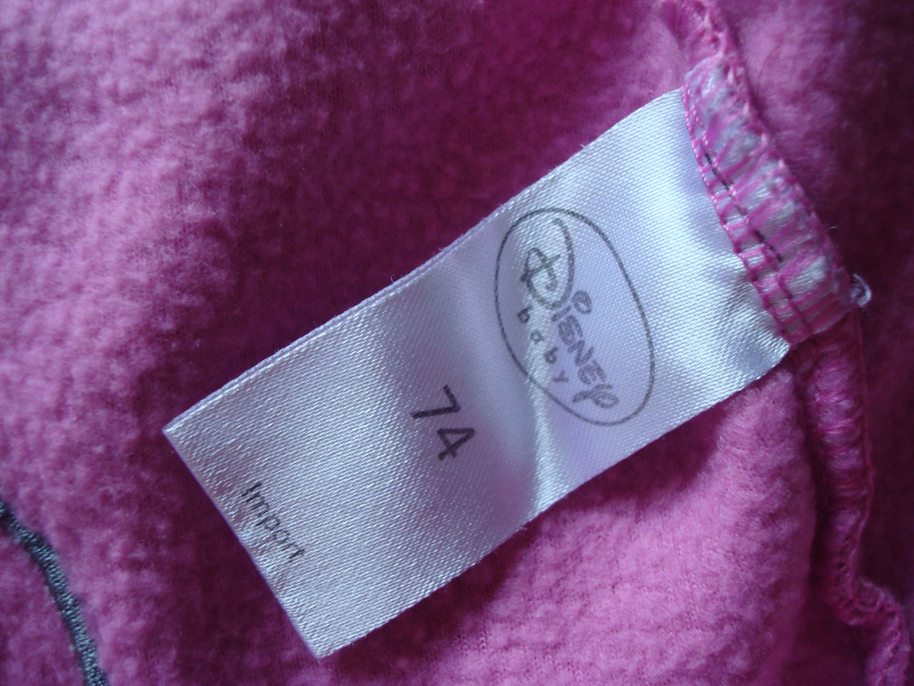 süße Jacke mit Winnie Pooh Gr. 62/68