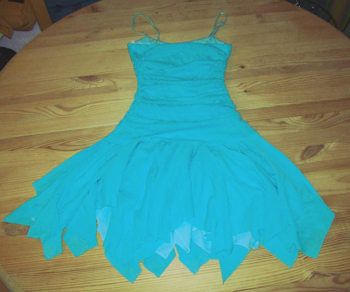 Un Doix Trois/USA- traumhaftes Kleid, Showkleid Gr.10 ca 140