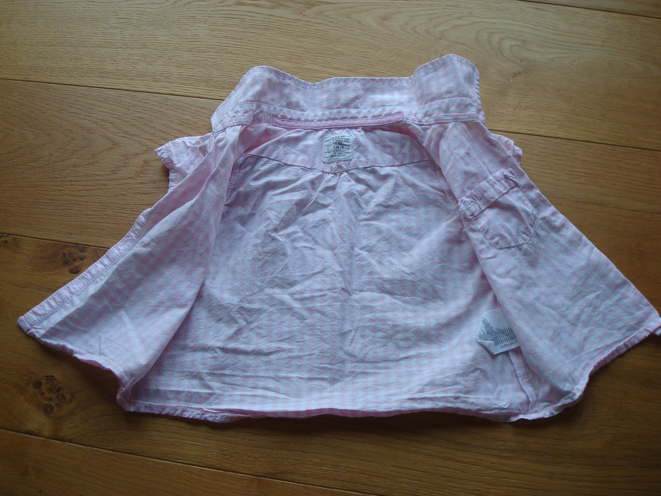 karierte Bluse von LOGG Gr. 74