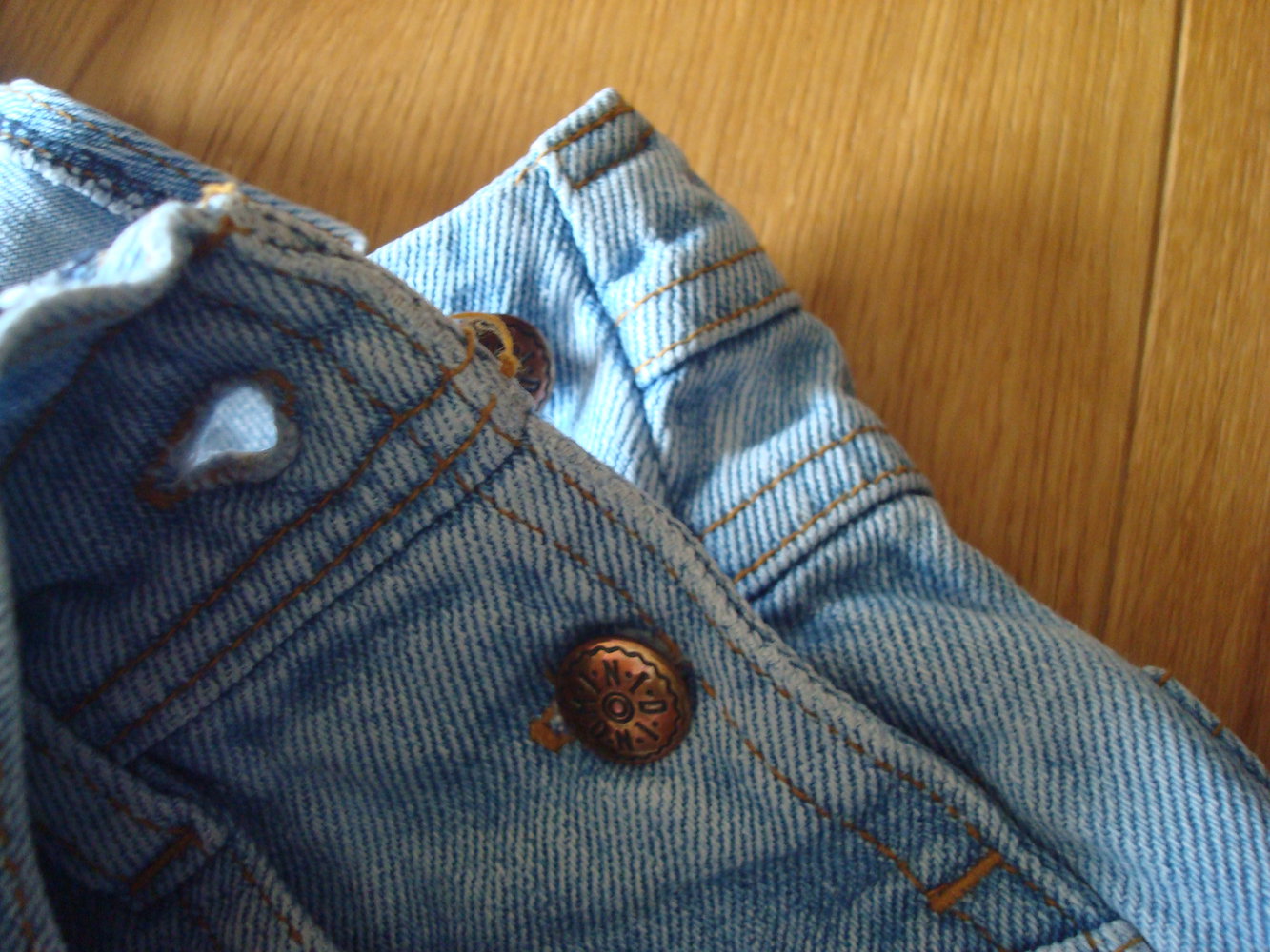 Jeanslatzhose für Jungen Gr. 80