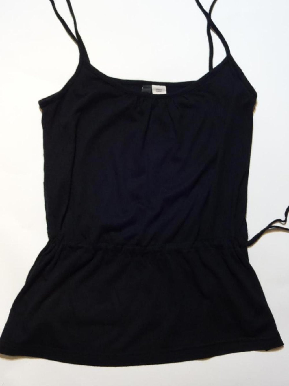 Spaghettiträger Top Sommer Basic Gr. M