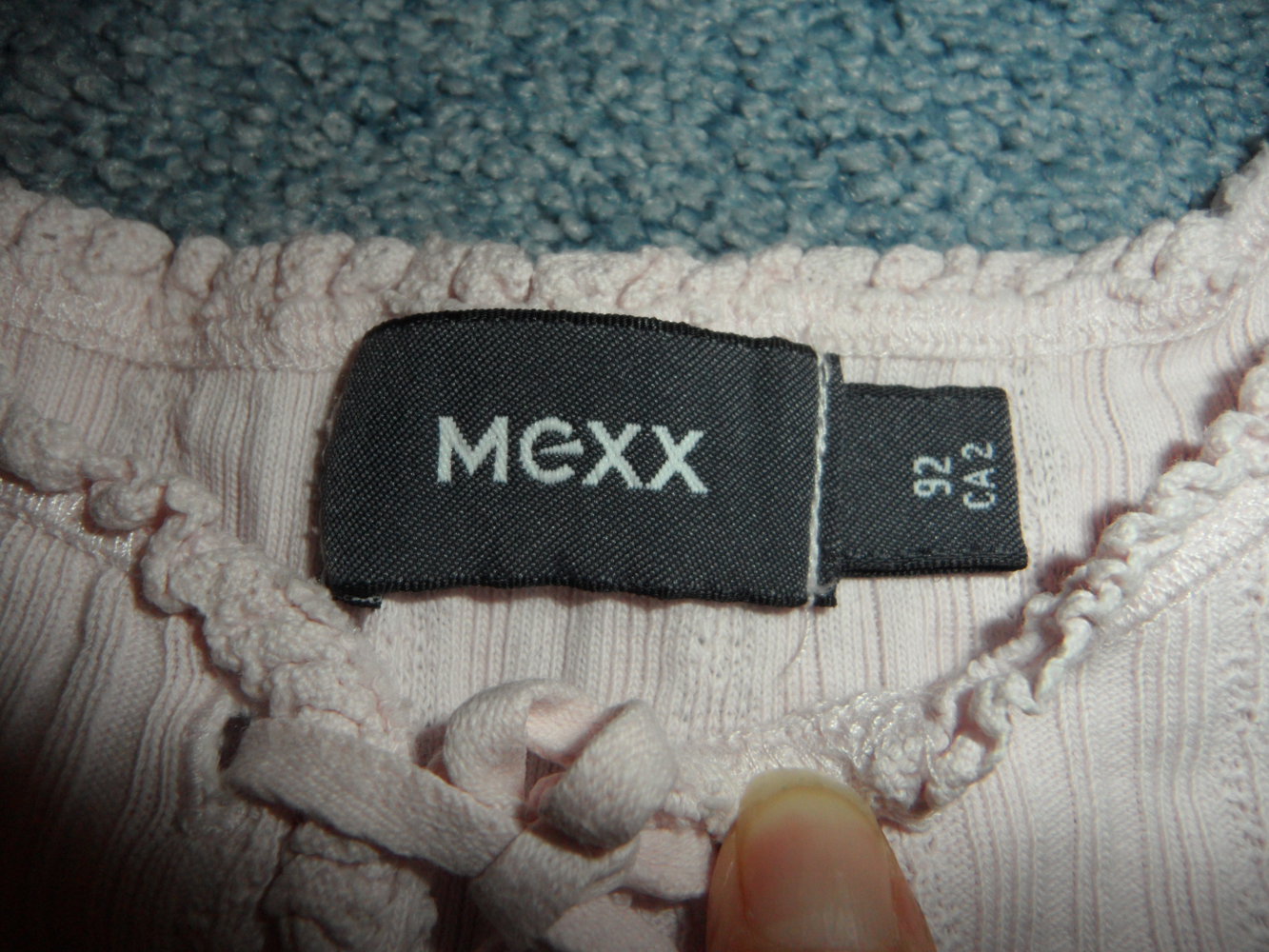 Mexx zuckersüßes Lochstickerei Langarmshirt