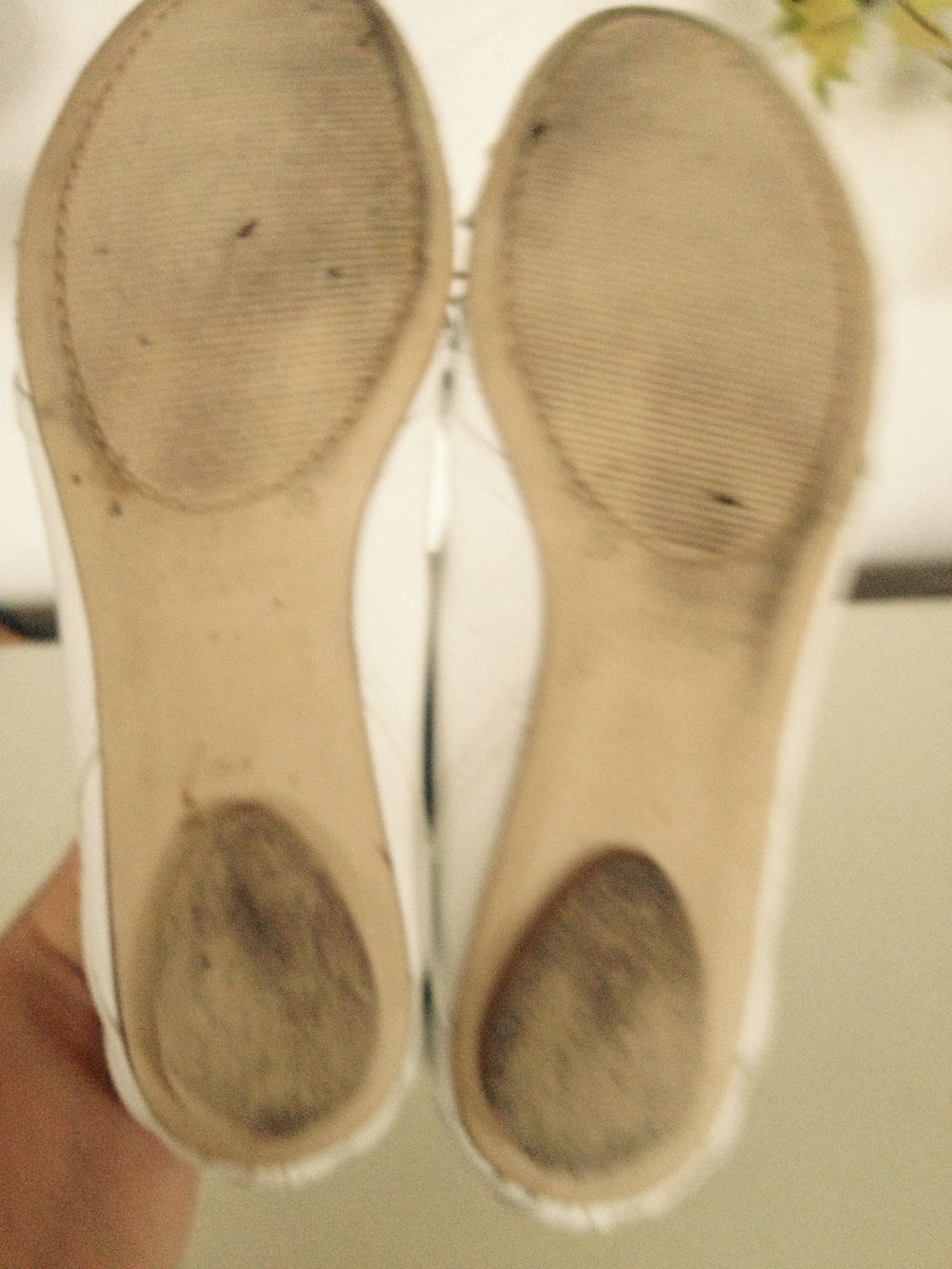 Schicke weiße Balerinas von 