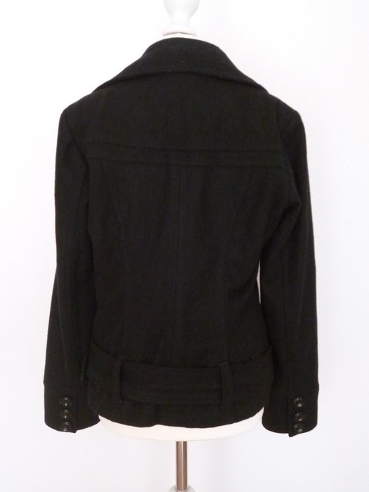 Vero Moda Caban Jacke aus Wolle schwarz