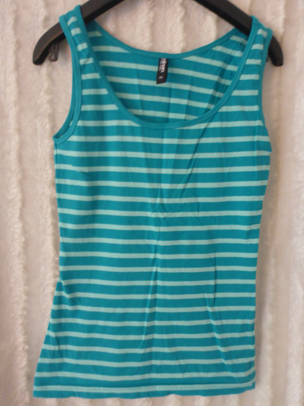 Top, türkis, Gr. XS, Takko