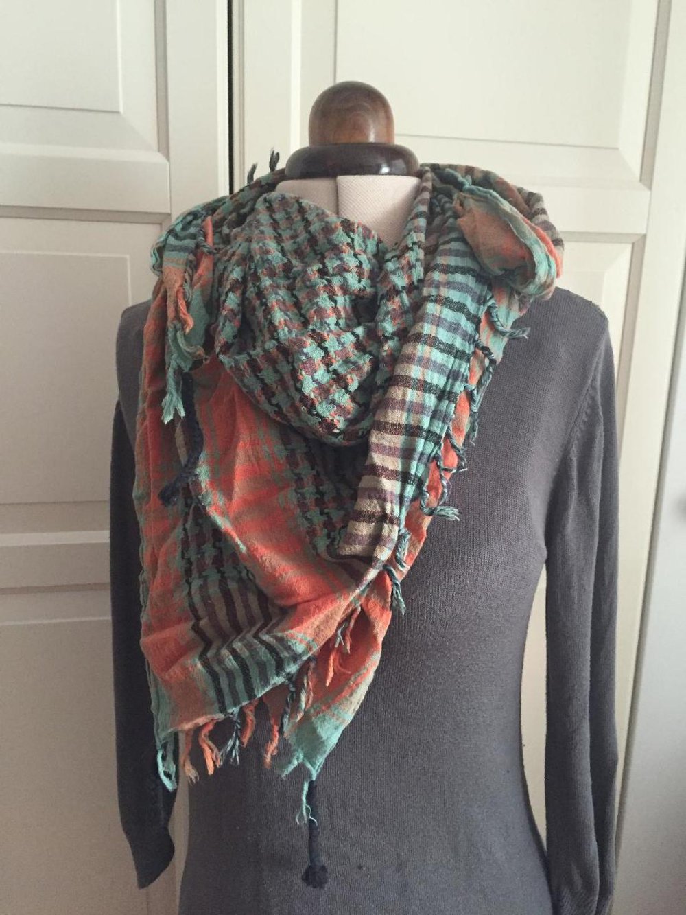 Halstuch orange grün, Pali Style