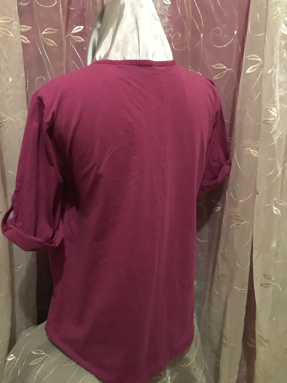 Shirtbluse mit Reißverschluss