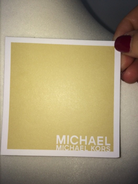 Michael Kors Jet Set Handtasche in Lila aus Leder