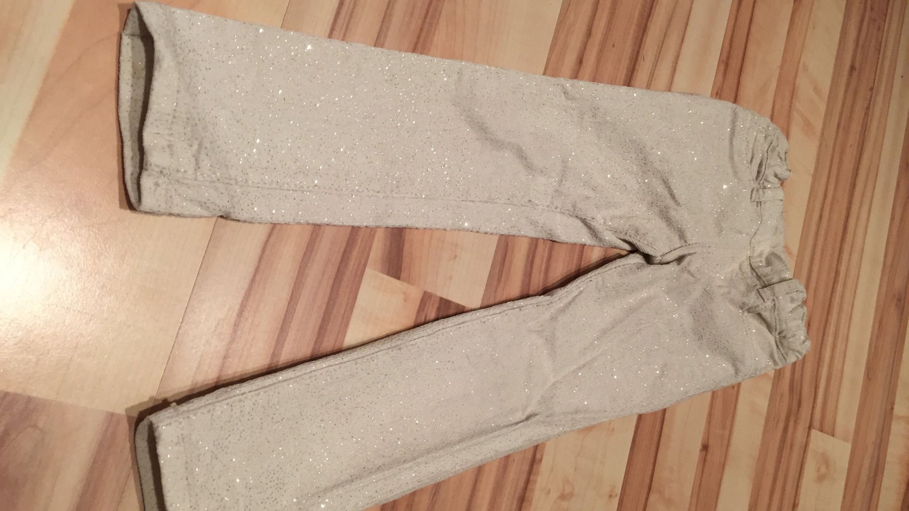 Mädchenhose mit Glitzer