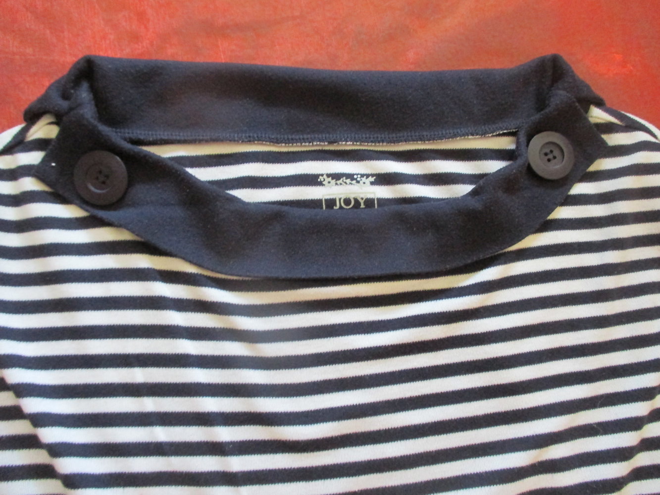 NEUw * Marine * Navy * Sailor * Maritim * Carmen- Style * Streifen * T- Shirt ohne Arm 