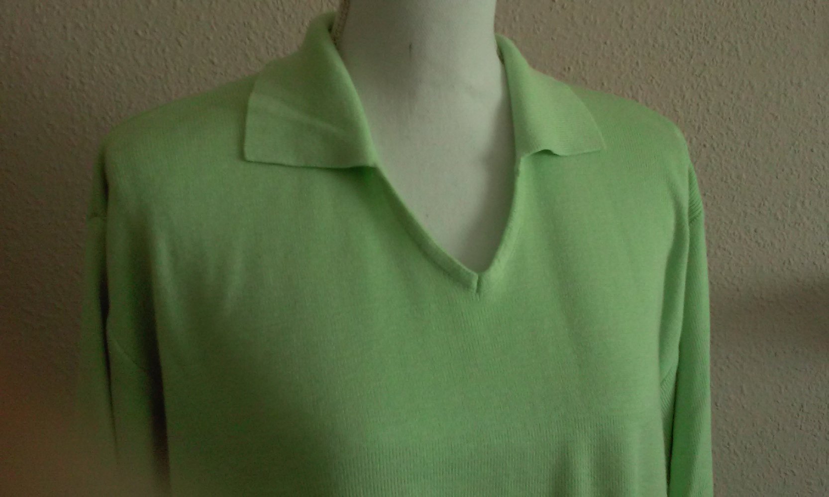 Pulli Pullover Shirt Sommerfarbe lindgrün 