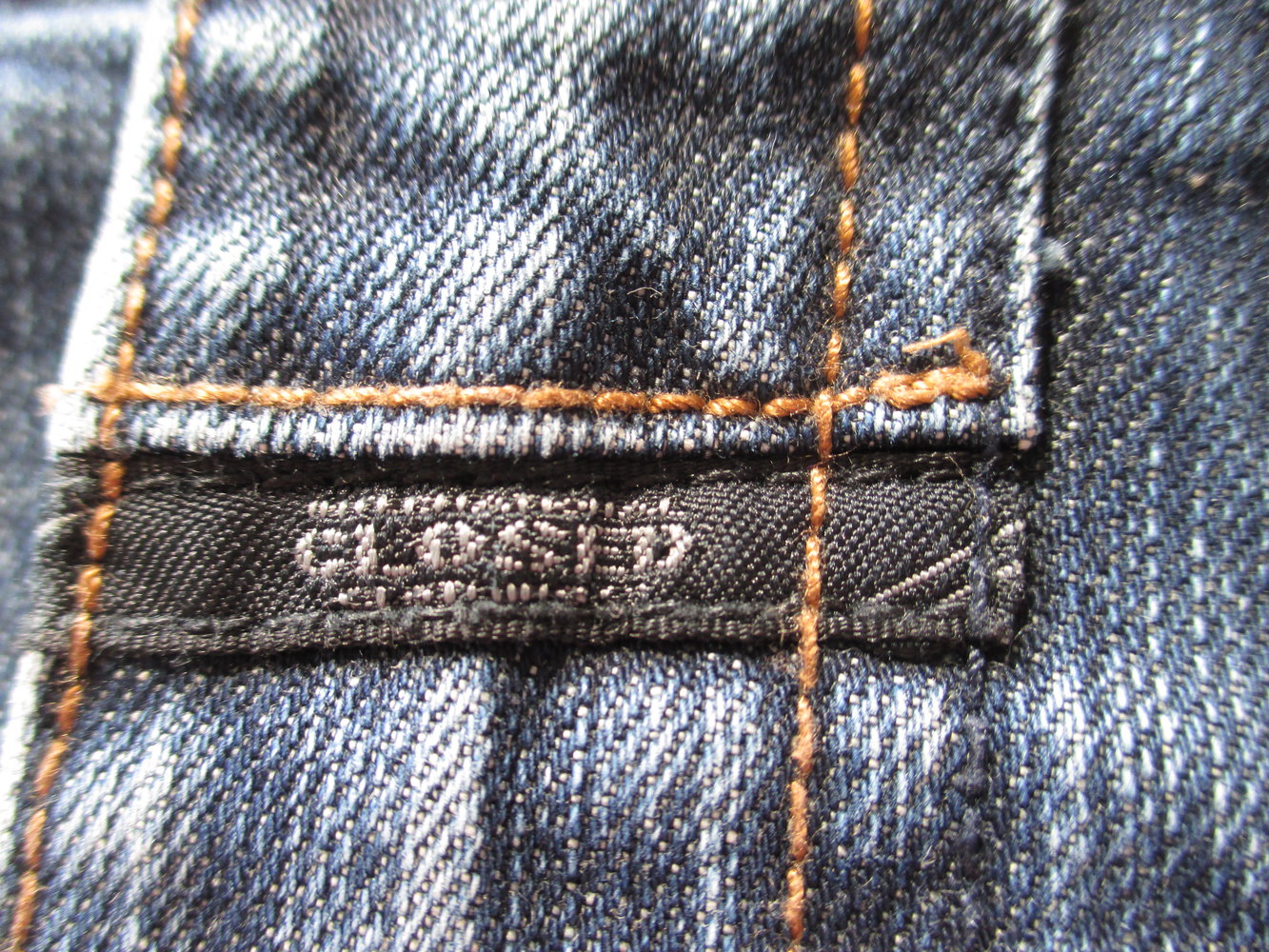 Closed; Jeansrock, W 27. Gr. 36, neu mit Etikett