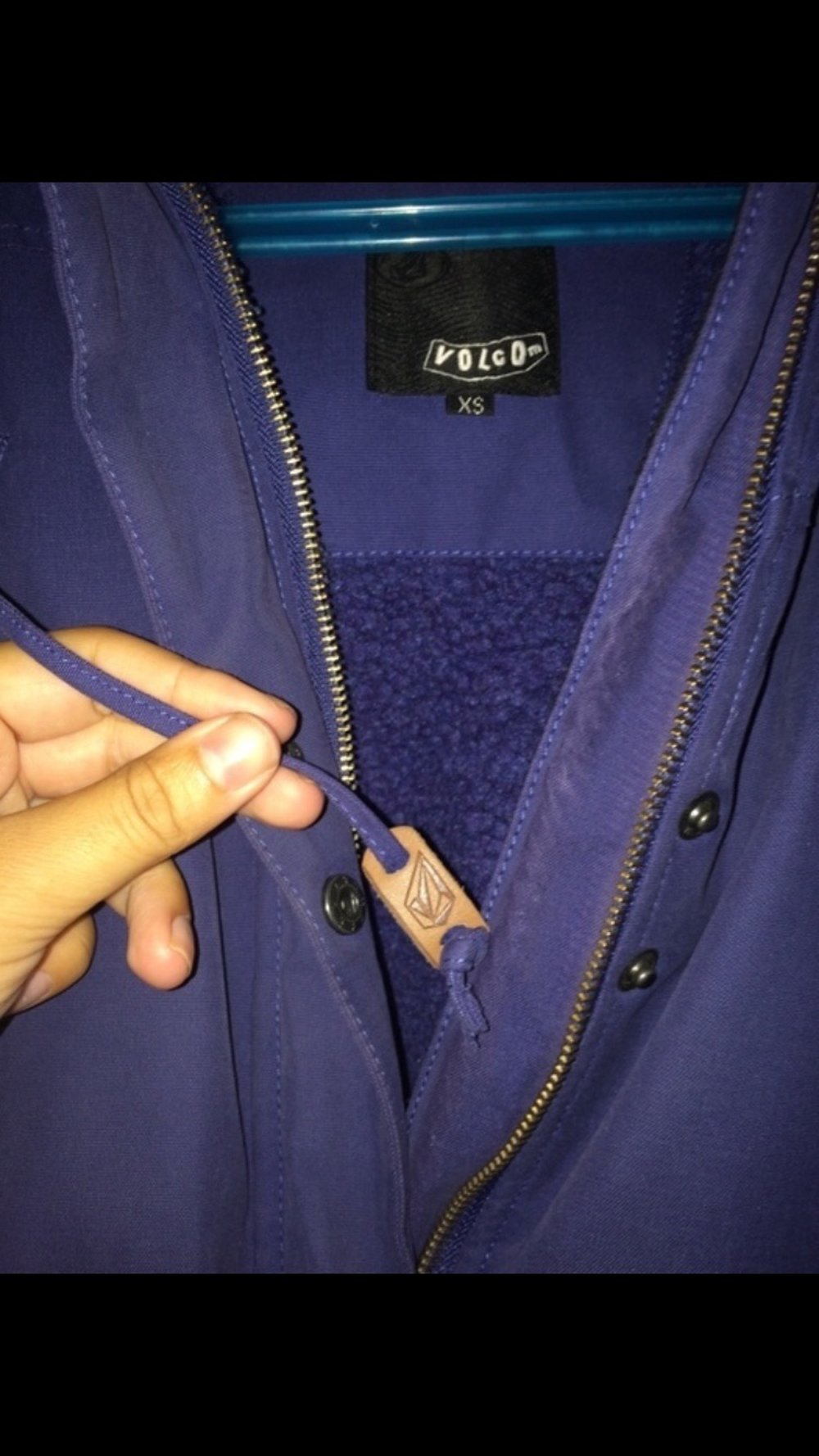 Volcom Wintermantel blau 