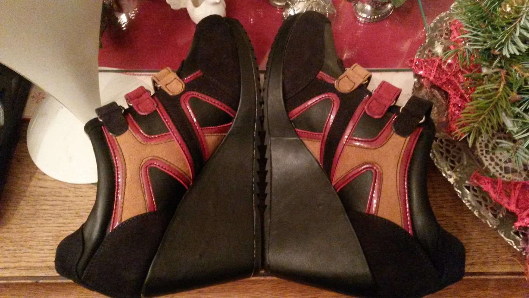 Wedges in schönen Farben 