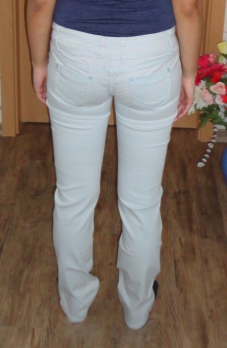 Hose Jeans hellblau Basic