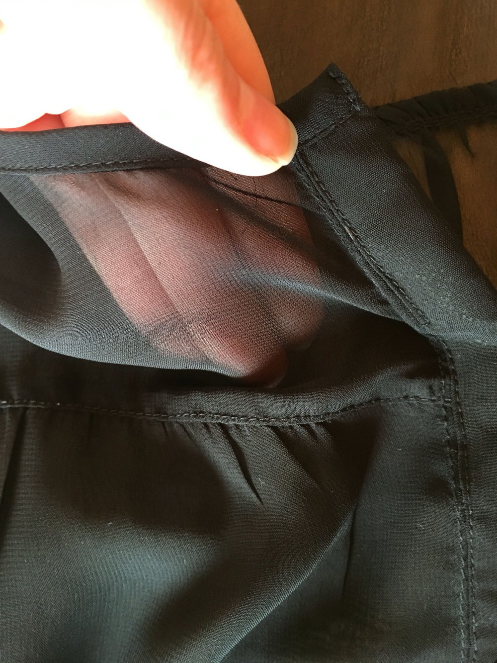 Schöne transparente Bluse von Vero moda