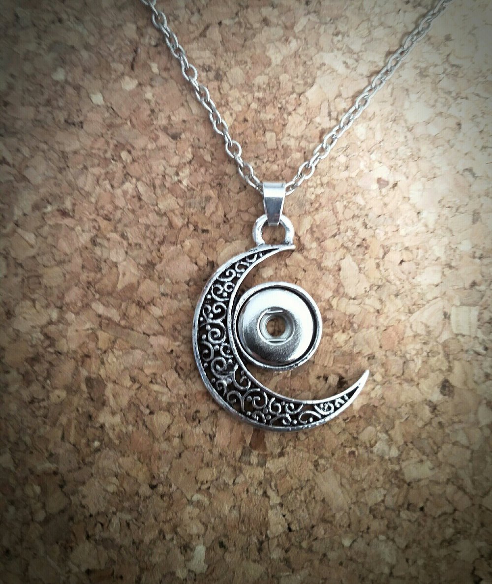 Mini Chunk Kette Mond inkl. 5 Mini Chunks Gothic Ethno Emo 