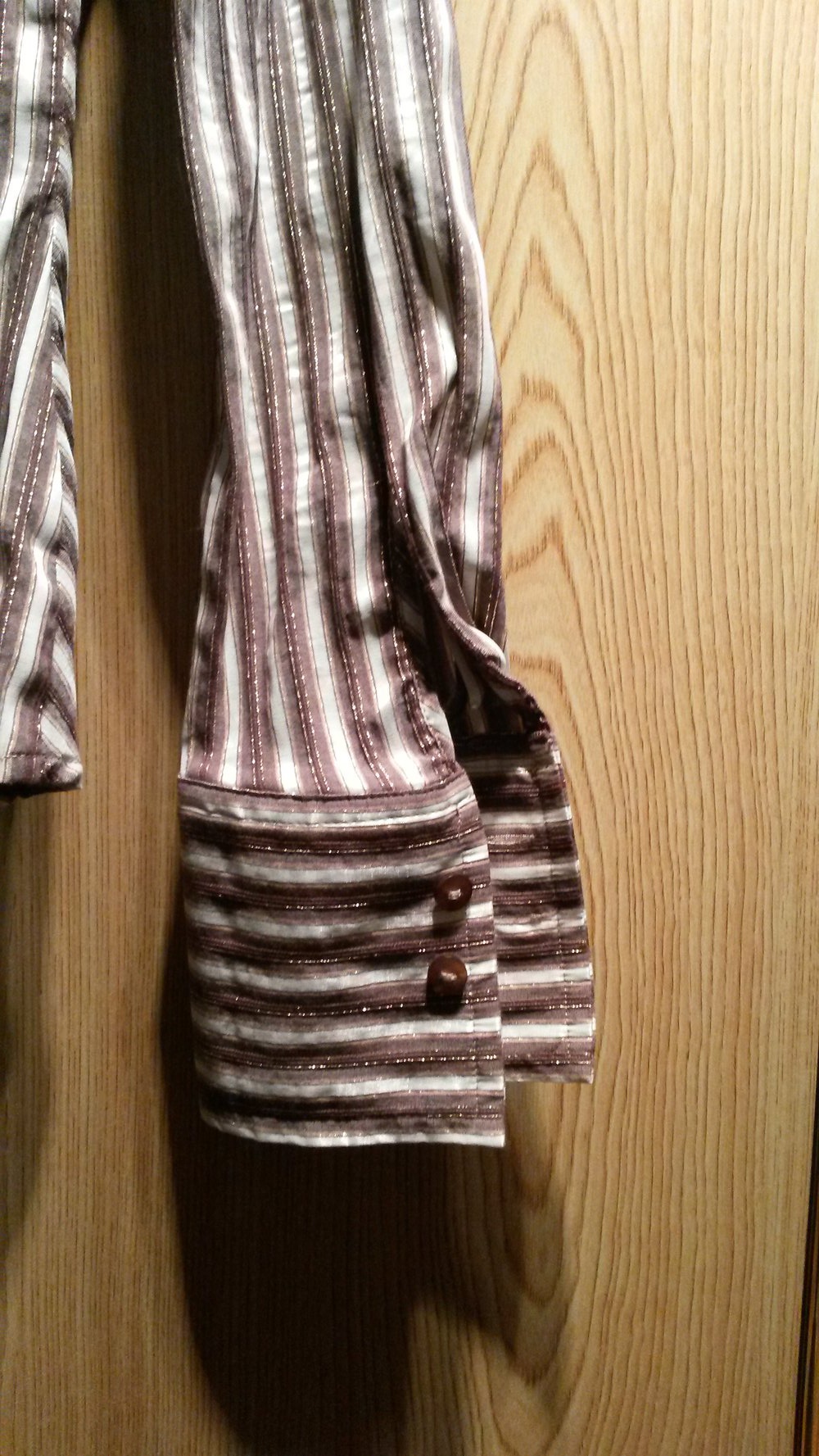 38. Bluse von Heine, Gr. 38, braun