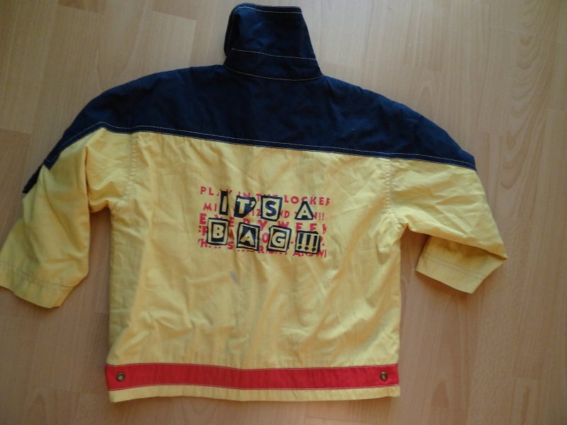 Übergangsjacke Frühlings Jacke Gr. 98 gelb / bunt