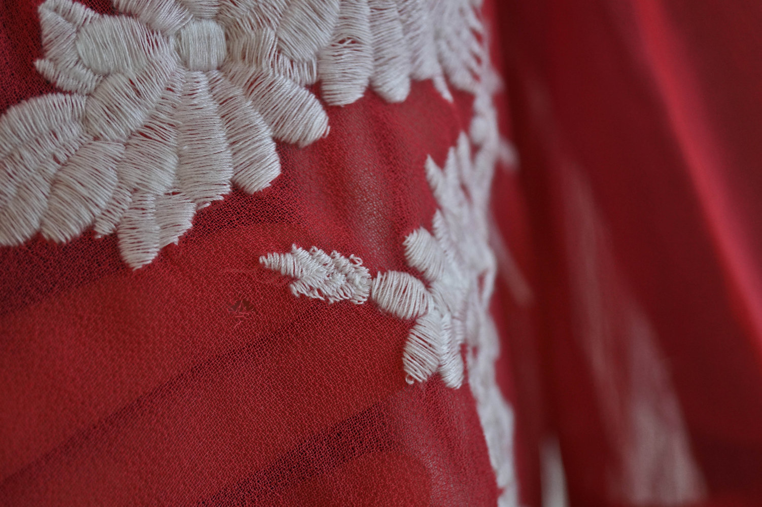 NEU: Transparenter Cardigan / Asia / Kimono / Koralle