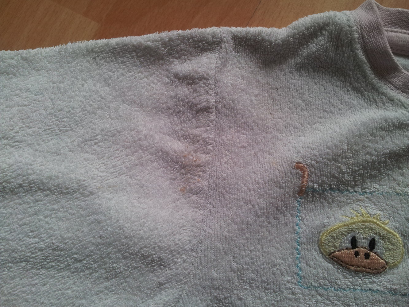 Pullover weiiß rosa Ente Blume Bär Teddy Gr. 86/92