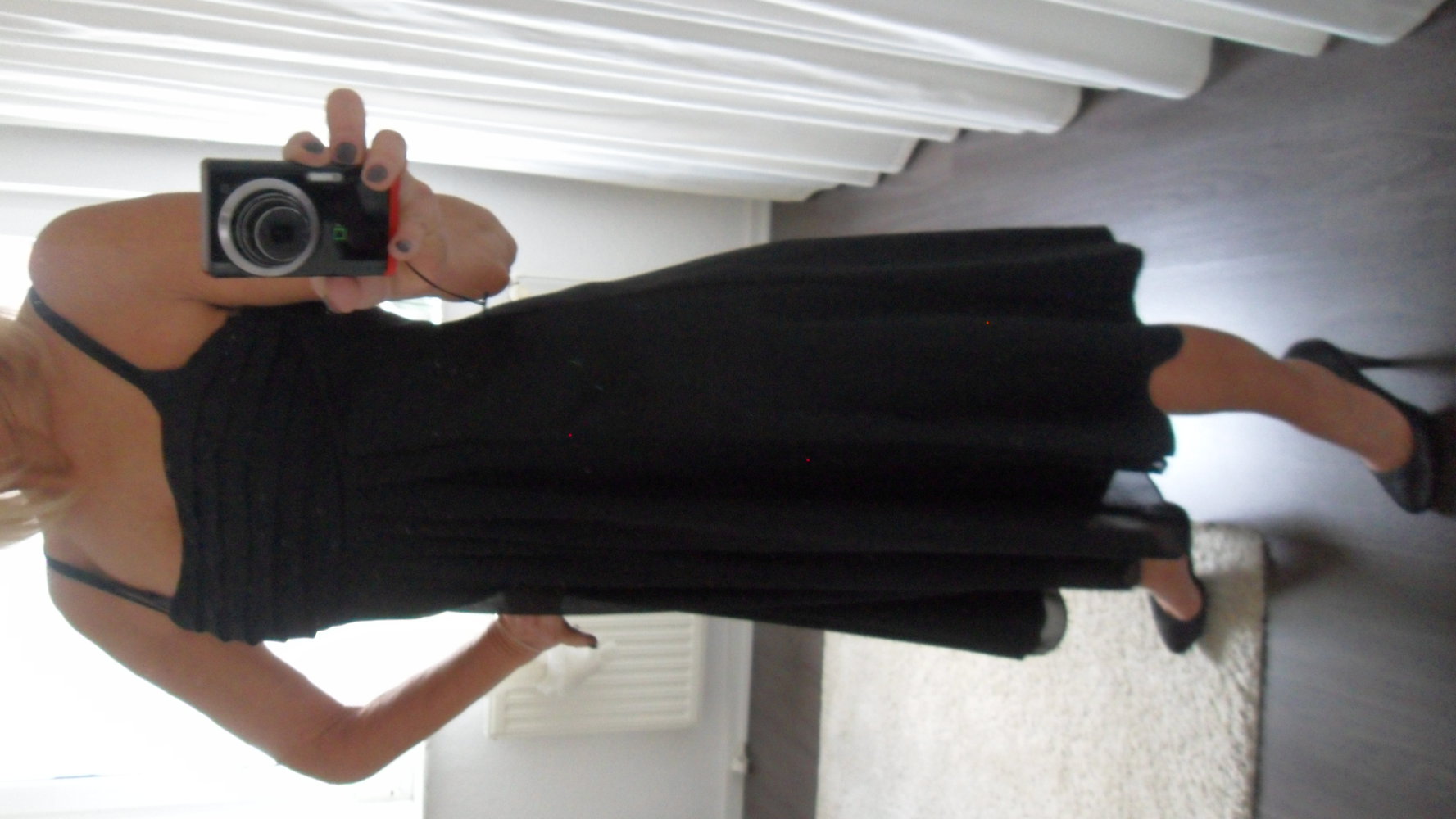 Das kleine Schwarze - Abendkleid - festliches Kleid von Hallhuber - 38 - edel und extravagant