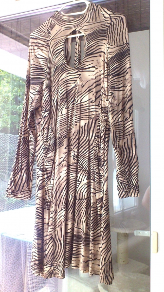 Kleid im Animallook