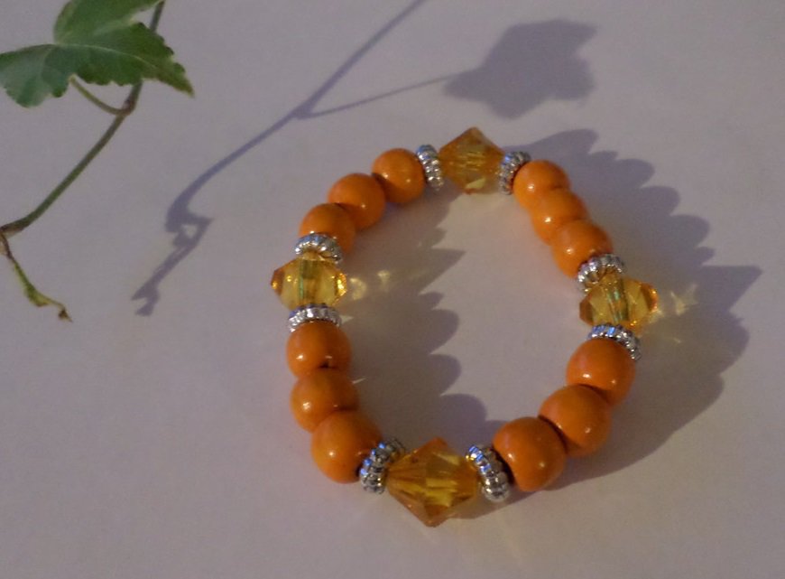 Armband orange Sixx