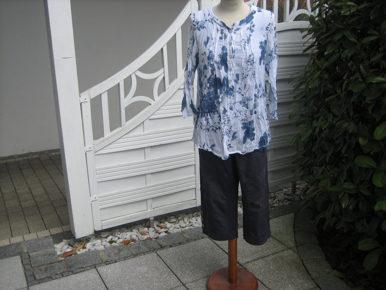 Superlässige, leichte 7/8-Hose Gr. 42, unentbehrliches Kombiteil - megabequem!