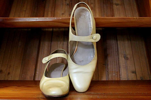 Pumps 39, Slingbacks, echt Leder, Vintage, Rockabilly