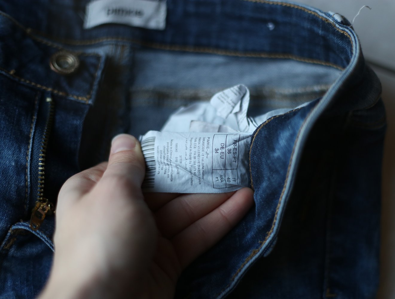 Jeans Pimkie 34 XS Washout EFfekt