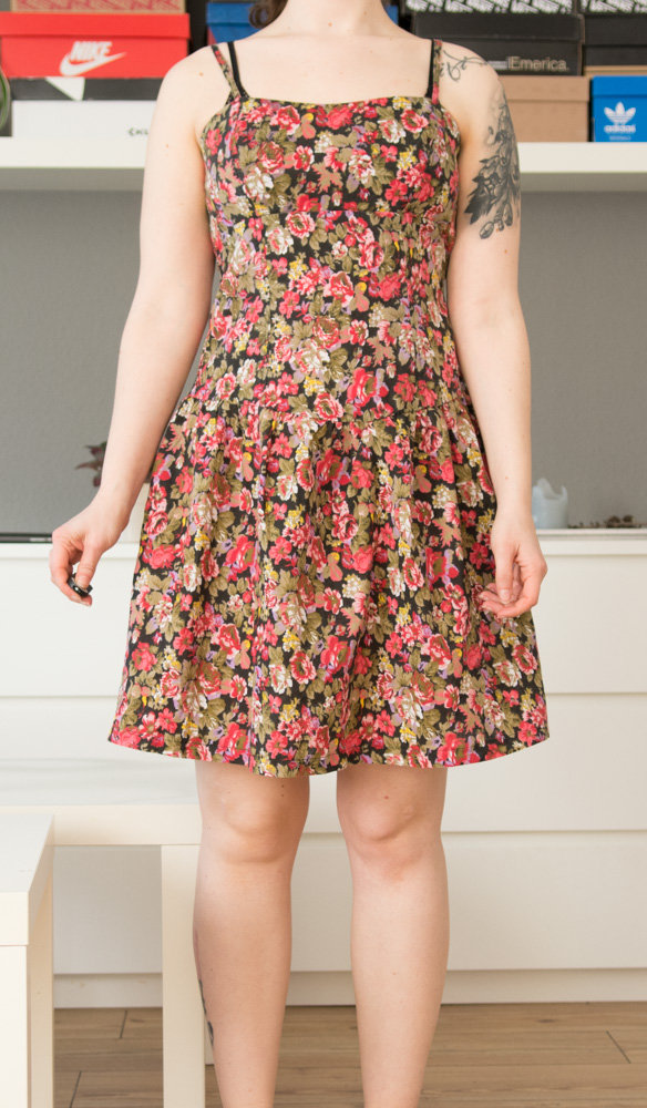 Frühlings Blumen Kleid