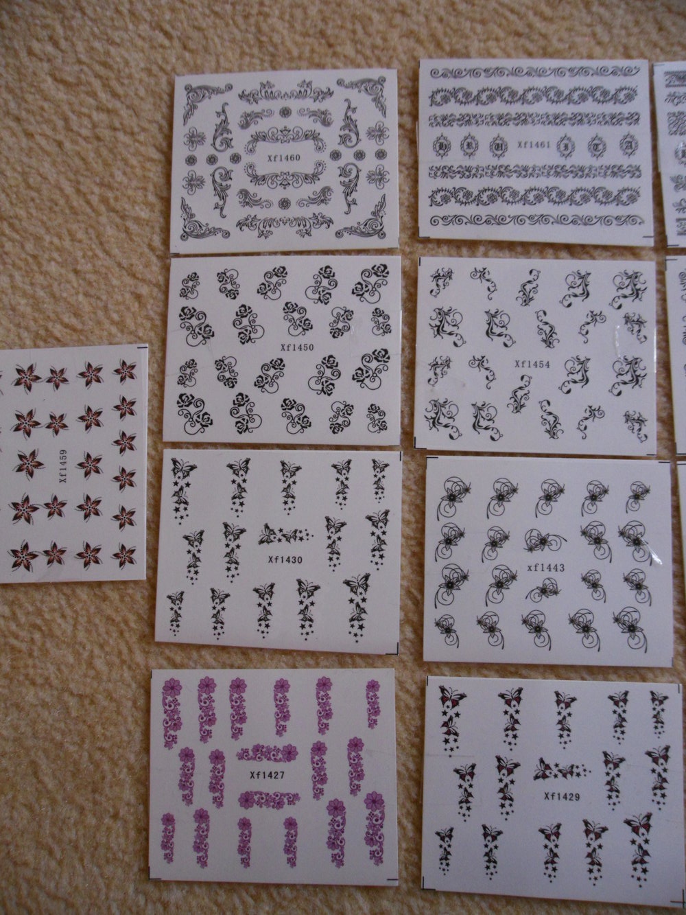 Nagelsticker Wassertatoos 4