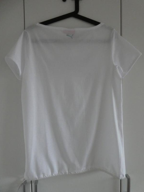 NEU – Puma  – T-Shirt, weiß mit Aufdruck