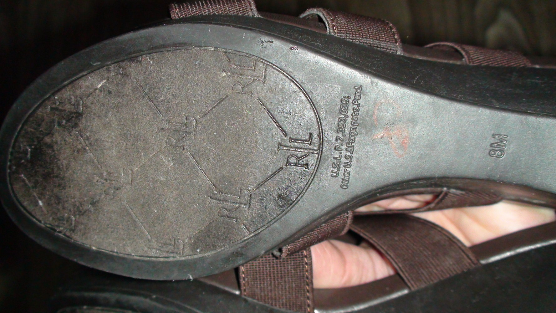 Ralph Lauren Sommer Kailabsatz Schuhe Gr.38