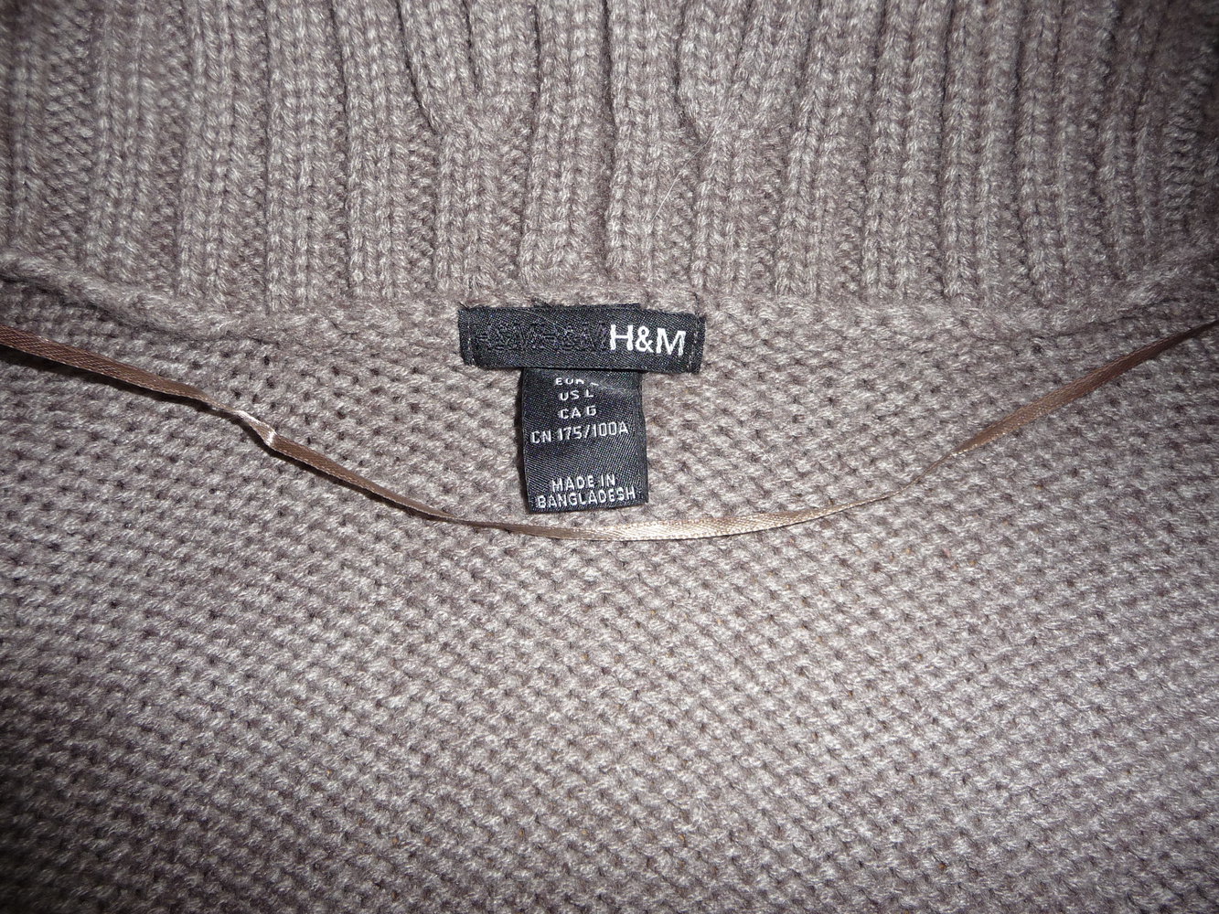 Sehr schöner Strickmantel Long-Cardigan  von H+M Größe L 