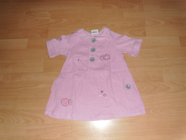 Kleid von Topolino, rosa mit Motiven, Gr. 92
